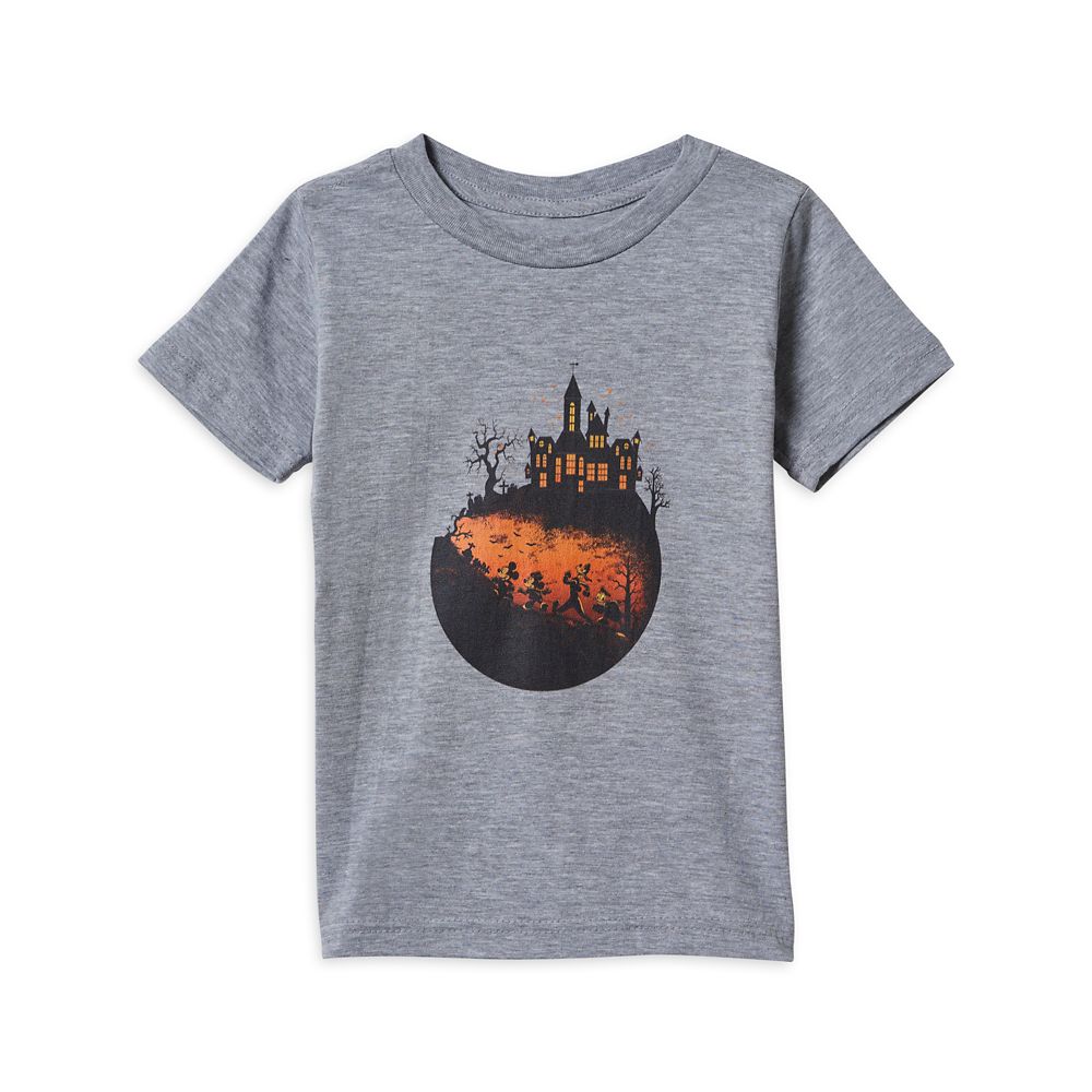 Mickey Mouse and Friends Haunted House Halloween T-Shirt for Kids is now available