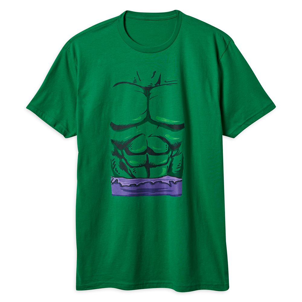 Hulk Costume T-Shirt for Adults now out