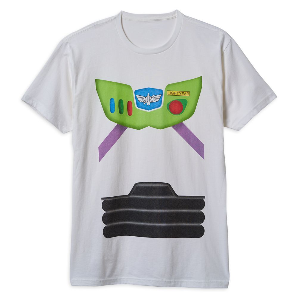 Buzz Lightyear Costume T-Shirt for Adults – Toy Story is now available