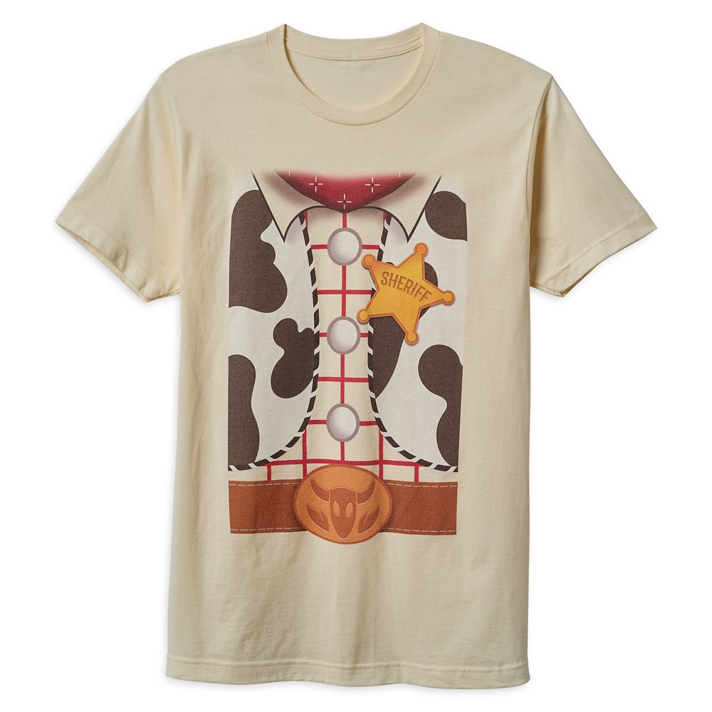 Woody Costume T-Shirt for Adults  Toy Story Official shopDisney