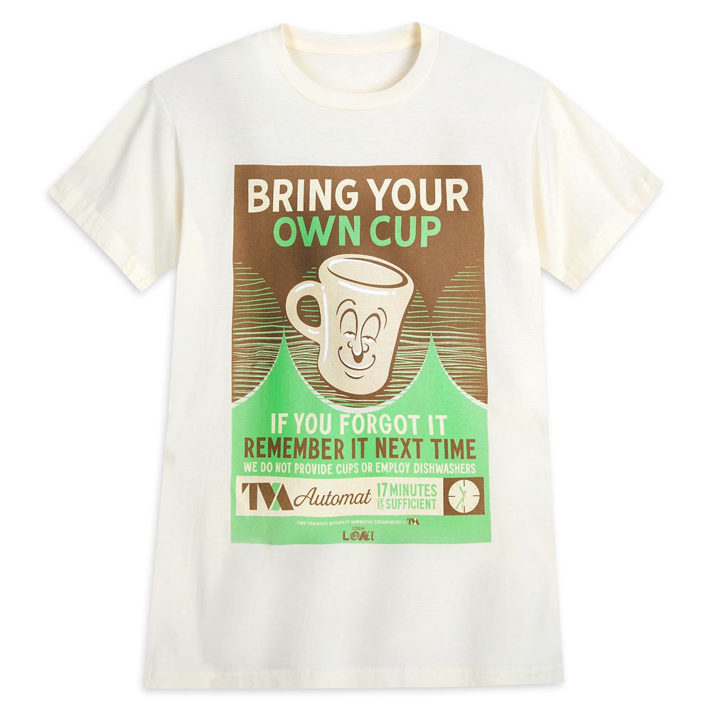 Loki Bring Your Own Cup T-Shirt for Adults Official shopDisney