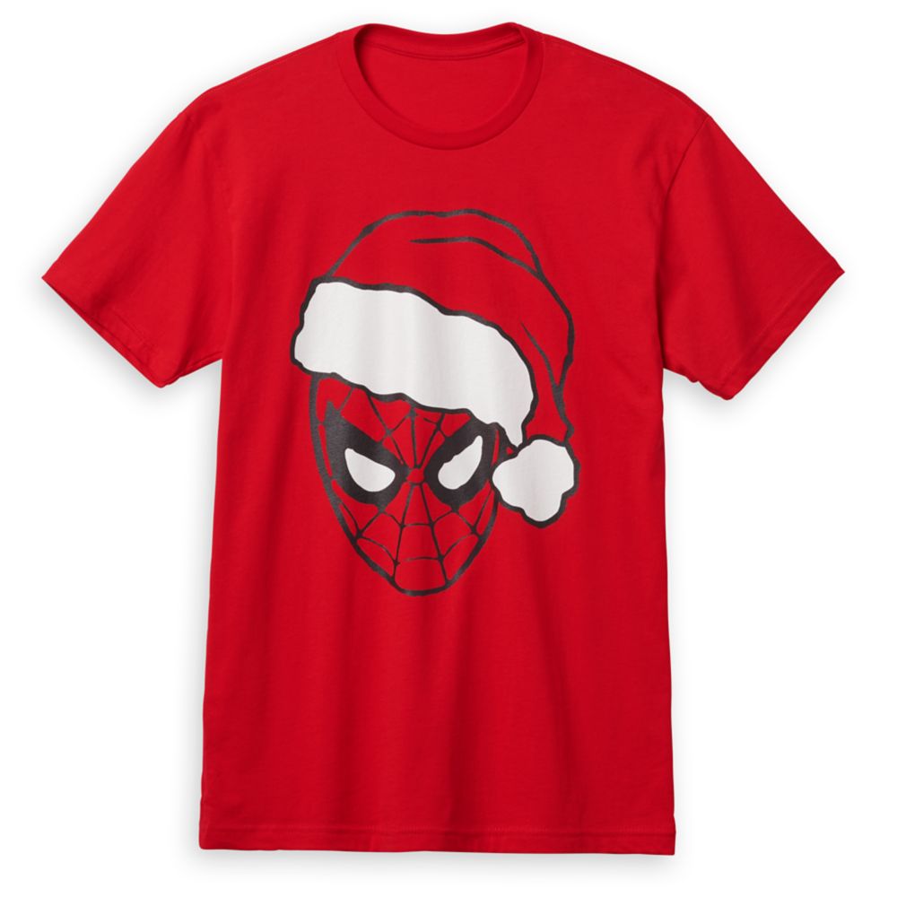 Santa Spider-Man Holiday T-Shirt for Adults Official shopDisney