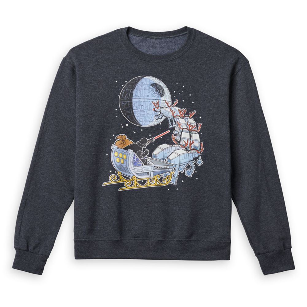Darth Vader Holiday Pullover Sweatshirt for Adults – Star Wars now out for purchase