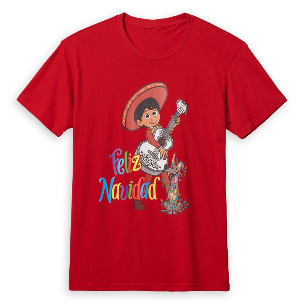 Miguel and Dante Holiday T-Shirt for Adults – Coco now available for purchase