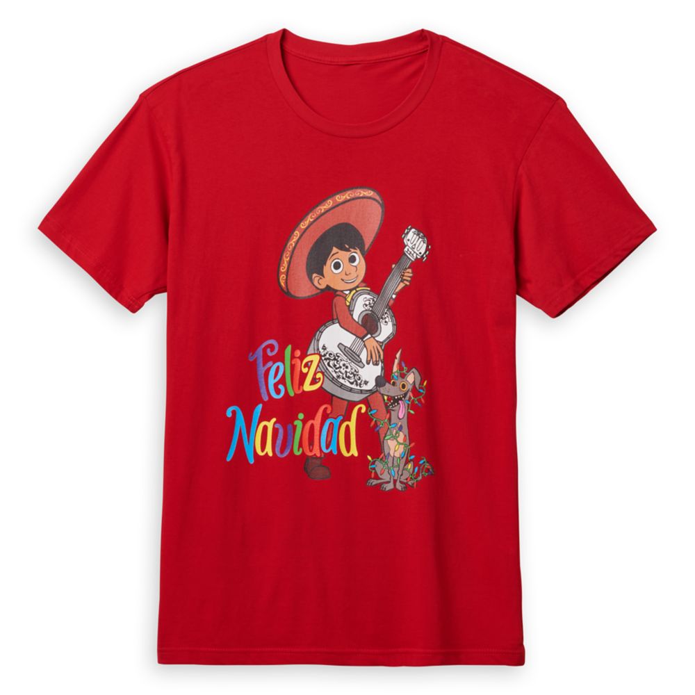 Miguel and Dante Holiday T-Shirt for Adults  Coco Official shopDisney