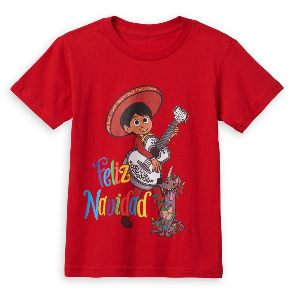 Miguel and Dante Holiday T-Shirt for Kids  Coco Official shopDisney