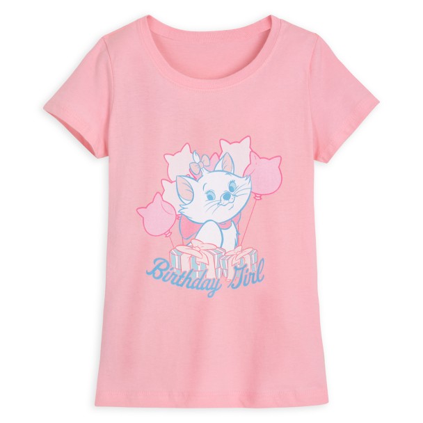 Marie ''Birthday Girl'' T-Shirt for Girls – The Aristocats