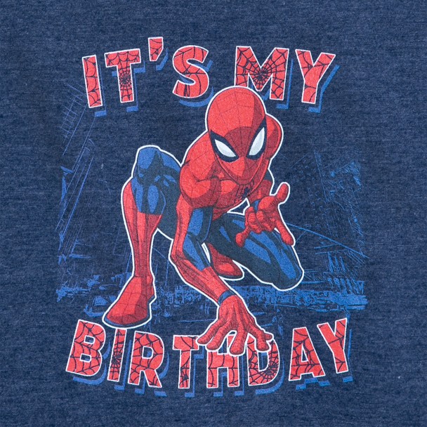 Spider-Man ''It's My Birthday'' T-Shirt for Kids