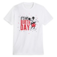 Mickey Mouse ''It's My Birthday'' T-Shirt for Adults