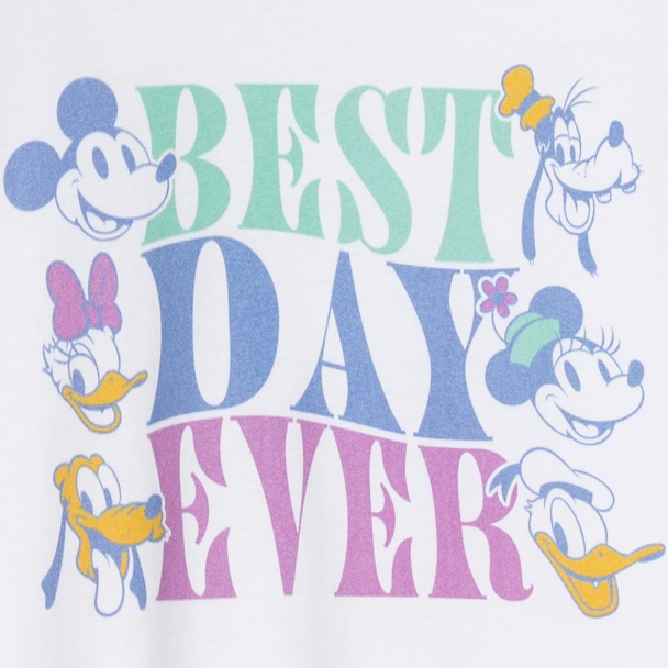 Mickey Mouse and Friends ''Best Day Ever'' T-Shirt for Adults