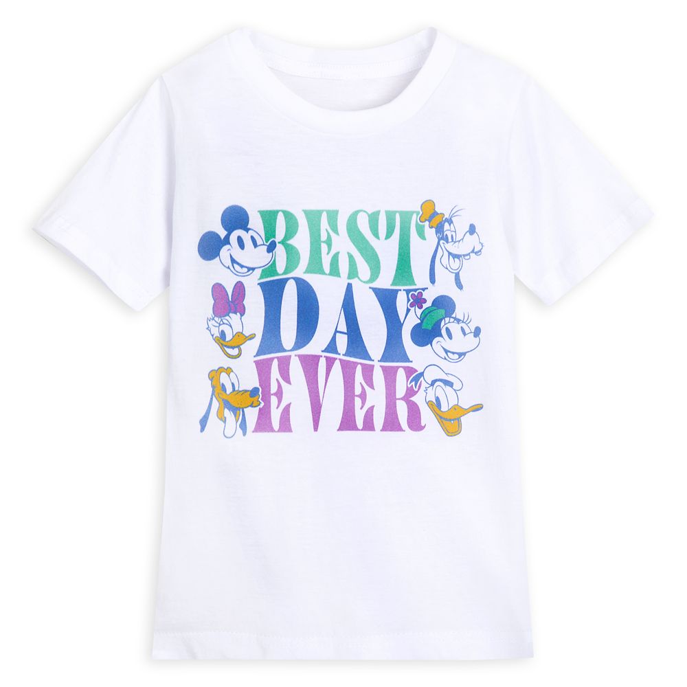 Mickey Mouse and Friends ''Best Day Ever'' T-Shirt for Kids