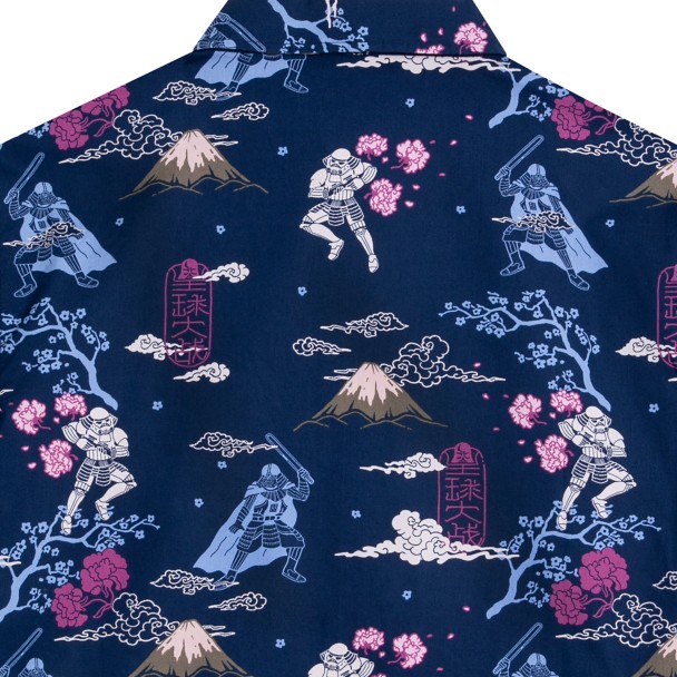 Darth Vader and Stormtroopers as Samurai Woven Shirt for Adults – Star Wars