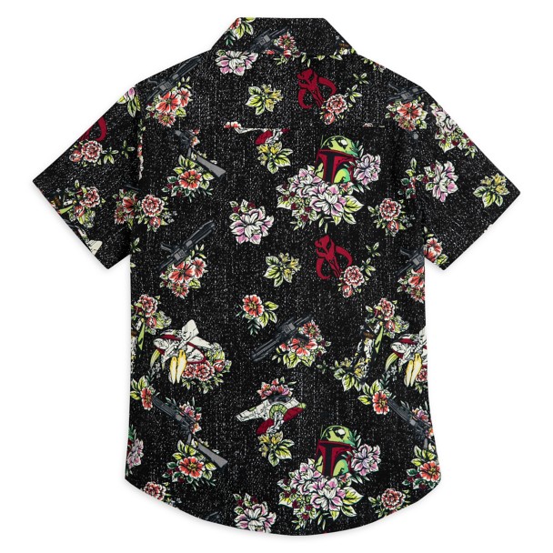 Boba Fett Woven Shirt for Kids – Star Wars | shopDisney