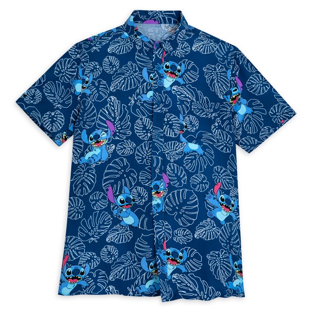 Stitch Woven Shirt for Adults – Lilo & Stitch – Navy