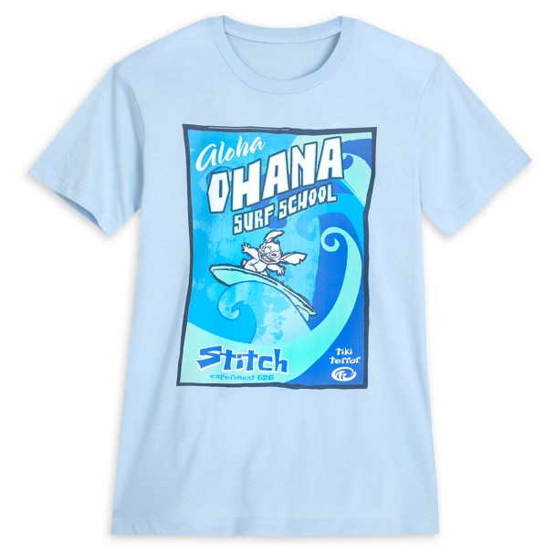 Stitch ''Ohana Surf School'' T-Shirt for Adults – Lilo & Stitch