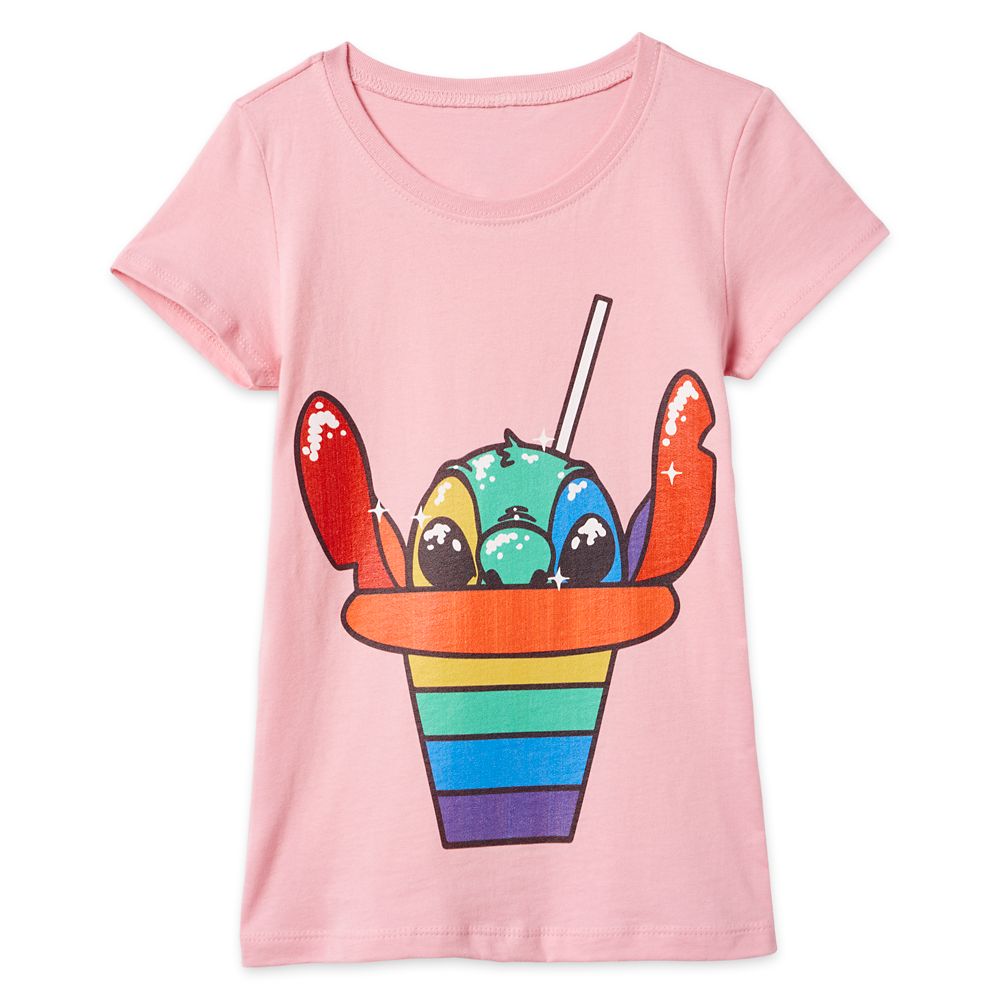 Stitch Rainbow Shave Ice T-Shirt for Girls – Lilo & Stitch