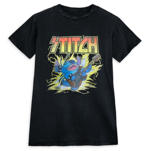 Stitch Rock 'n' Roll T-Shirt for Adults