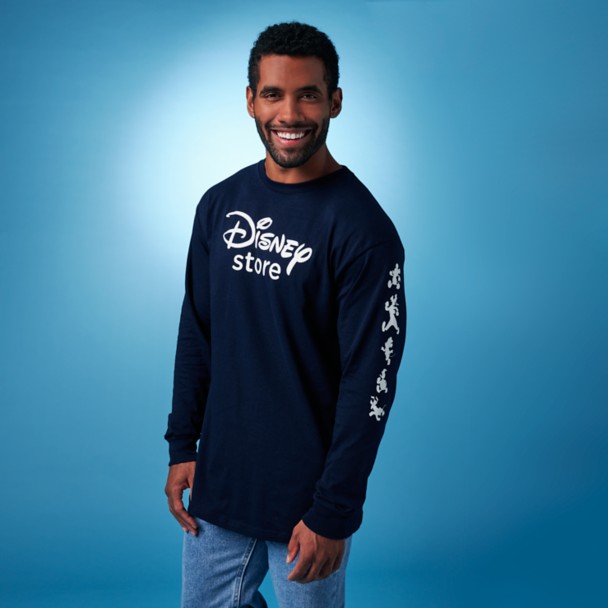 Disney Store Logo Long Sleeve T-Shirt for Adults