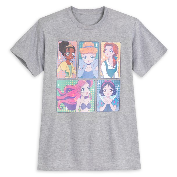 Disney Princess Anime T-Shirt for Adults
