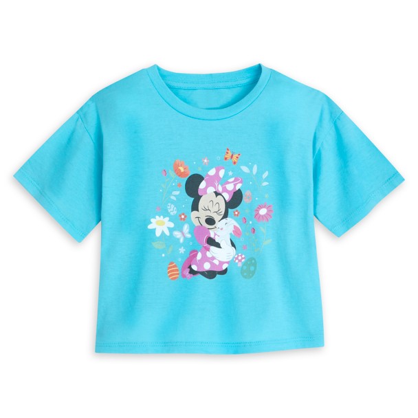 Minnie Mouse with Bunny Spring Fashion T-Shirt for Kids