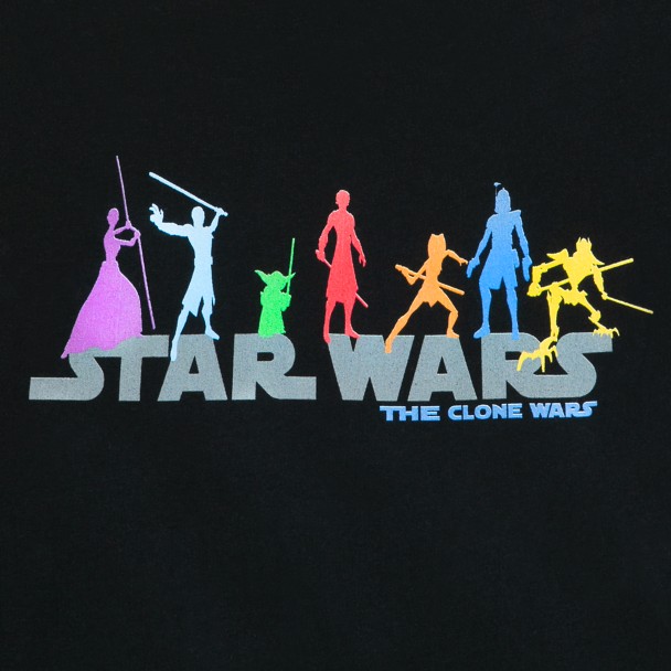 Star Wars: The Clone Wars T-Shirt for Adults – Star Wars Pride Collection