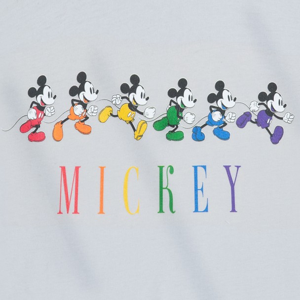 Mickey Mouse Pride T-Shirt for Adults – Disney Pride Collection