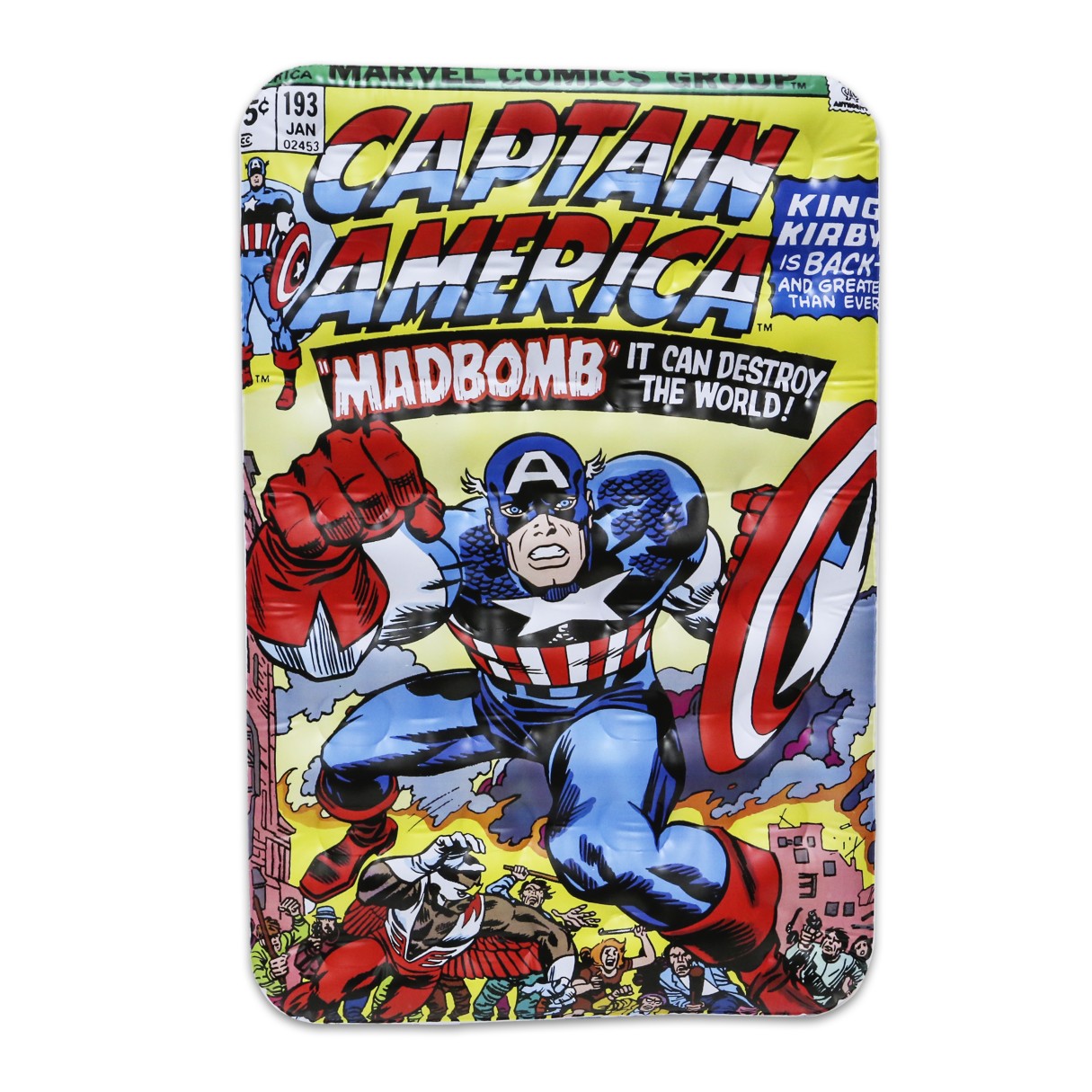 Captain America Marvel Comic Book Float
