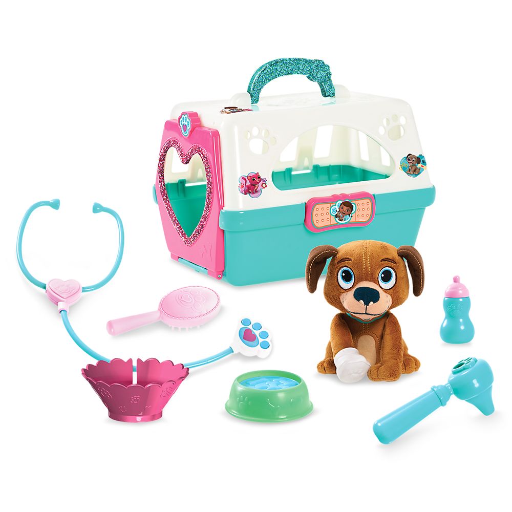 doc mcstuffins toy hospital pet carrier findo plush