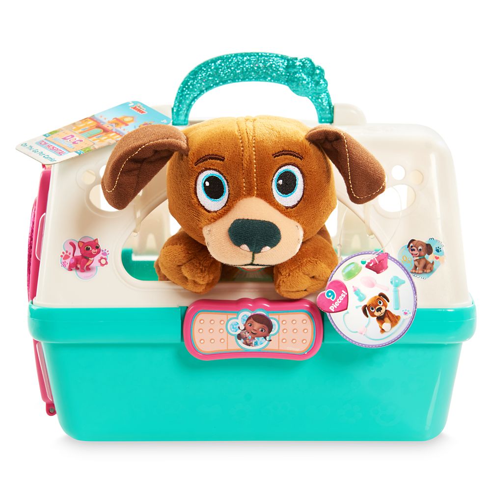 doc mcstuffins toy hospital pet carrier findo plush