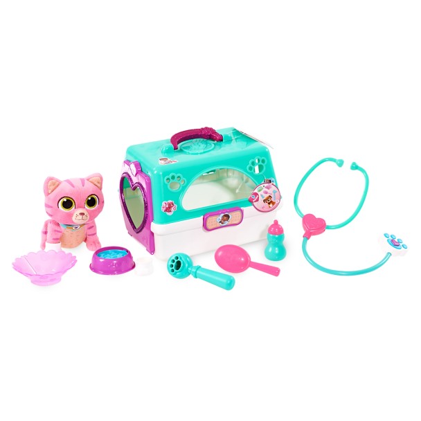 Doc McStuffins Toy Hospital On-the-Go Pet Vet Carrier with Whispers Plush