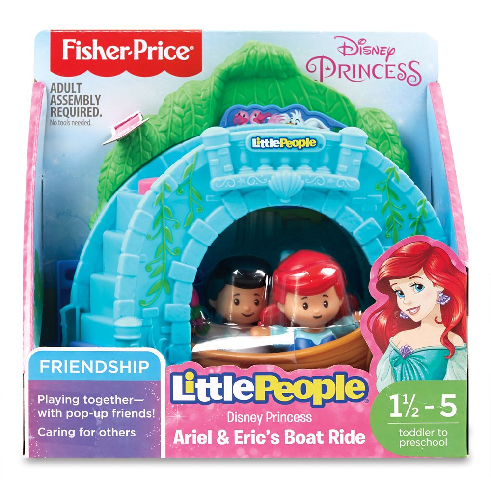 ariel and eric boat ride toy