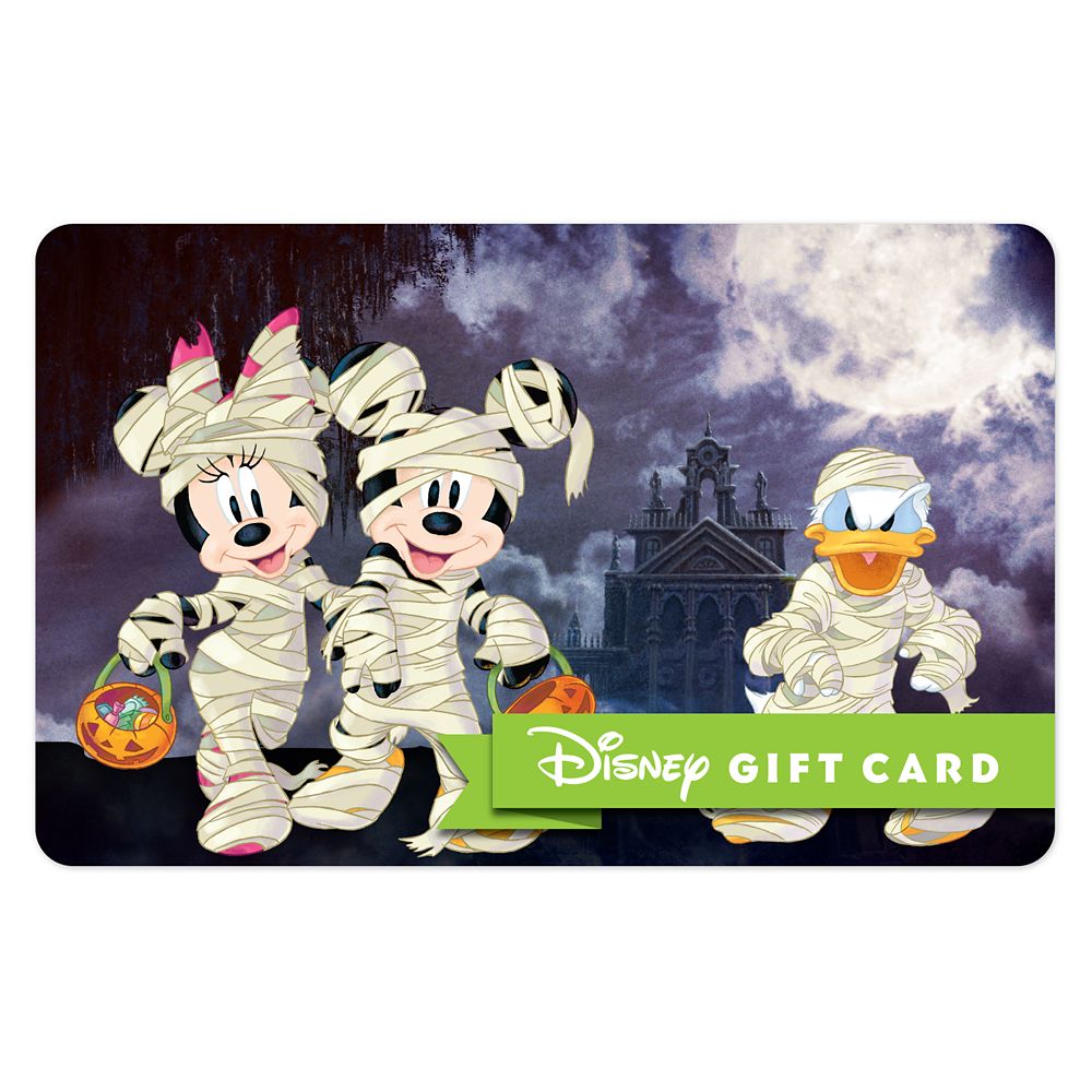 Happy Haunts Halloween Disney Gift Card