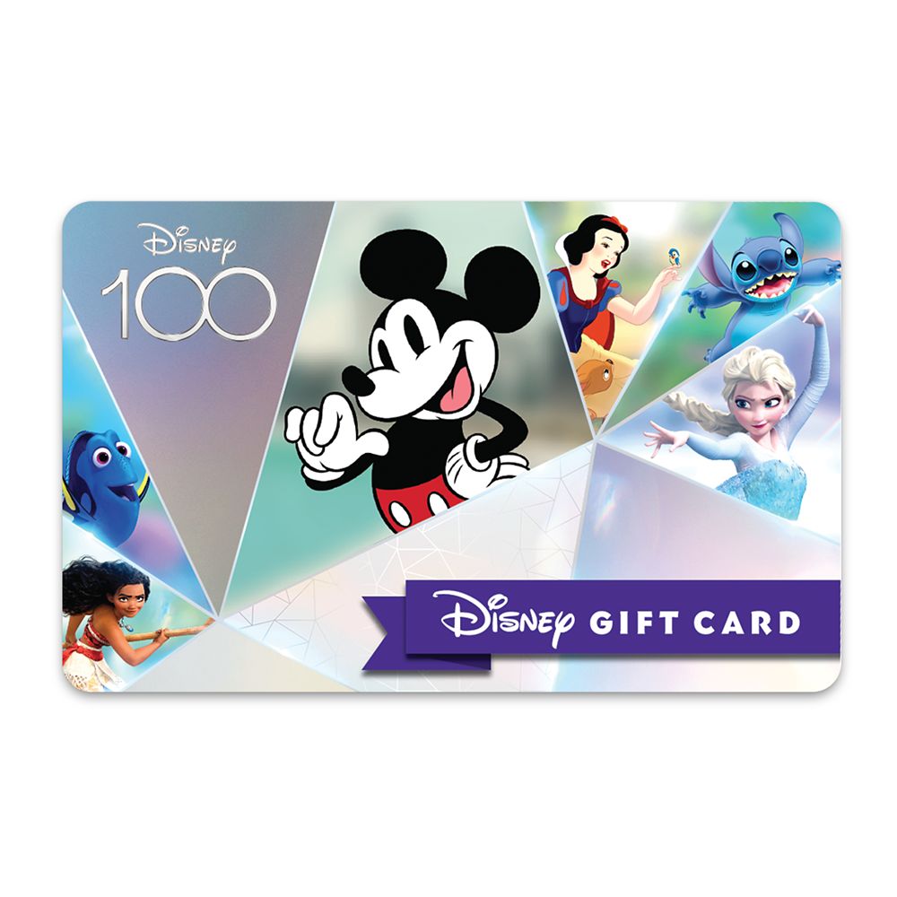 Mickey Mouse and Friends Disney100 Disney Gift Card eGift has hit the shelves