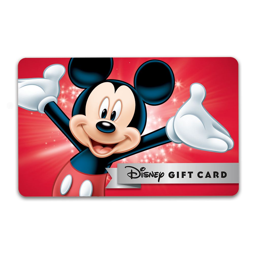 TaDa Mickey Mouse Disney Gift Card was released today