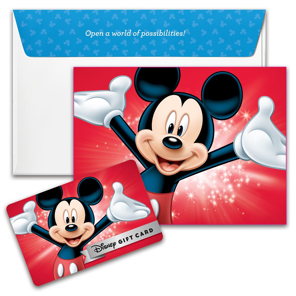 TaDa Mickey Mouse Disney Gift Card