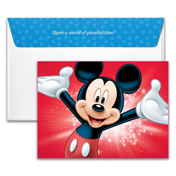 TaDa Mickey Mouse Disney Gift Card