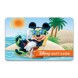 Mickey Mouse Sunbathing Disney Gift Card