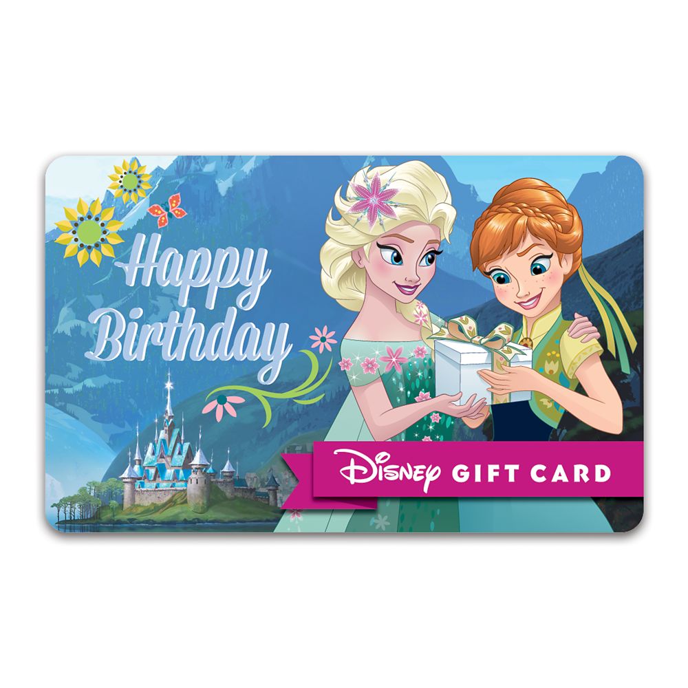 Frozen Happy Birthday Disney Gift Card | Disney Store