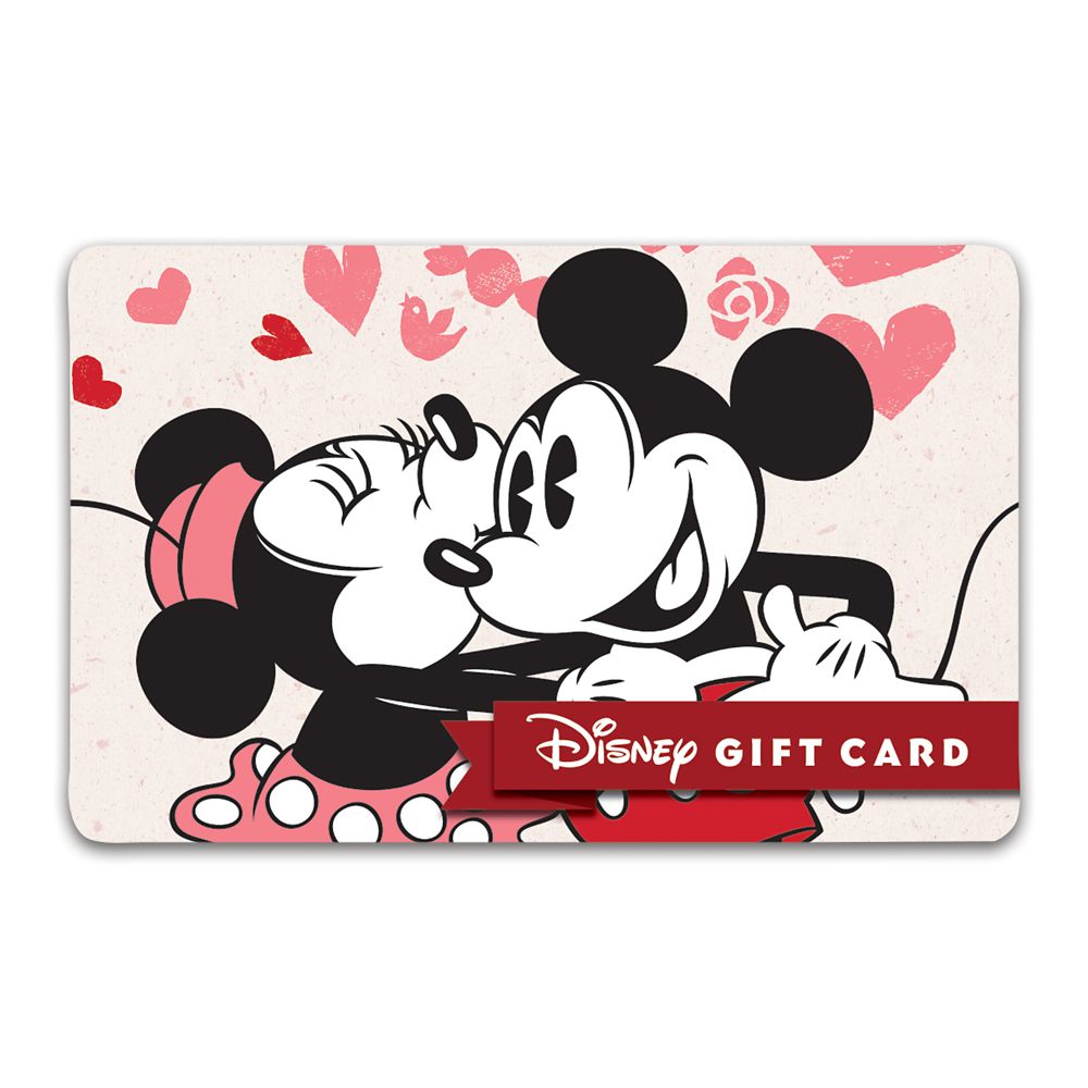 Disney Collectible Gift Card - Mickey & Minnie - Be Mine