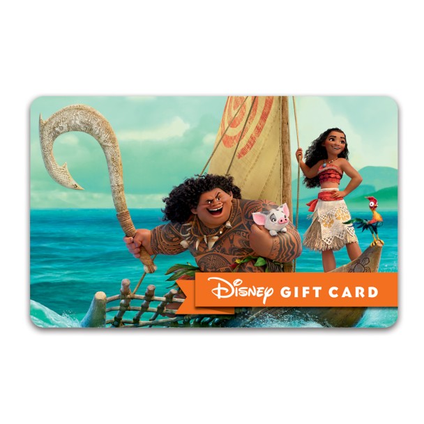 Moana Disney Gift Card