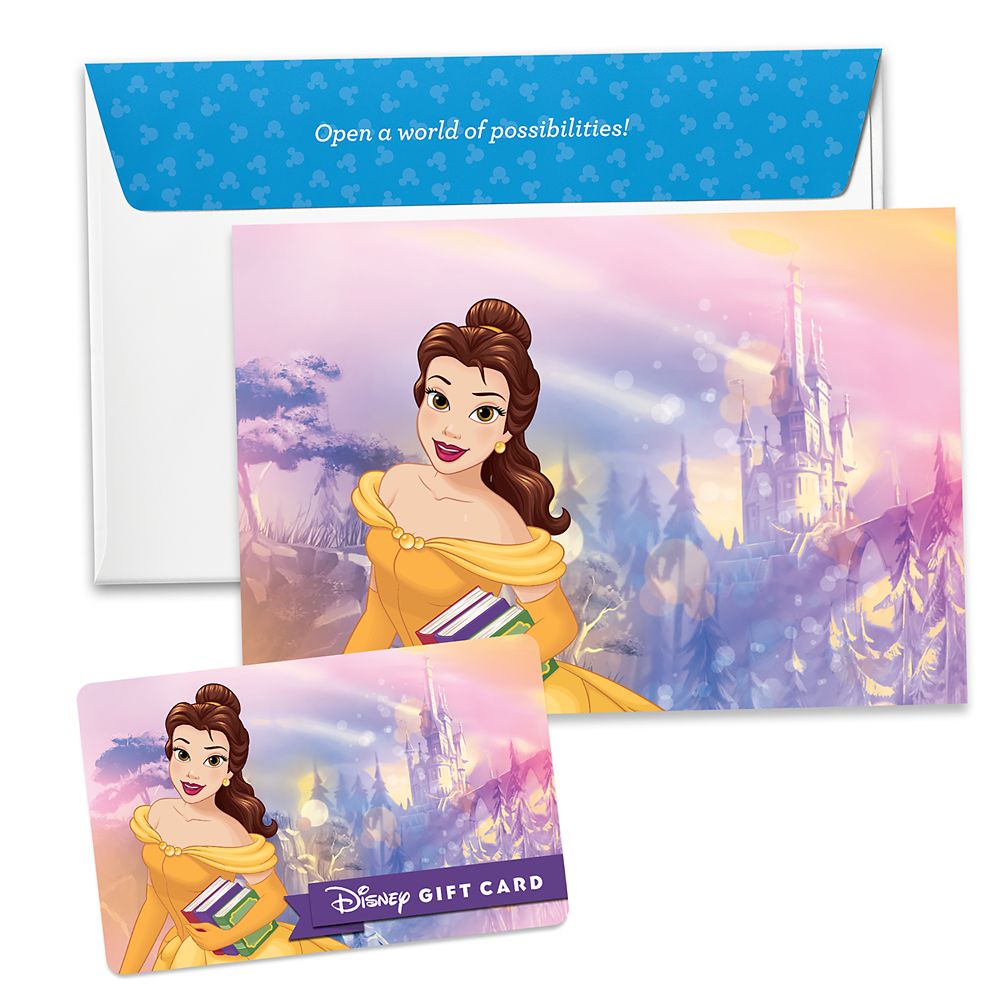 Belle Disney Gift Card &ndash; Beauty and the Beast