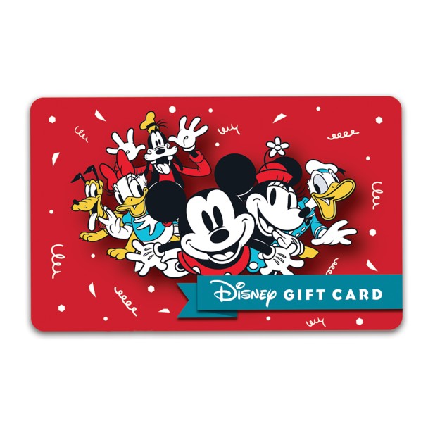 DISNEY Gift Card MICKEY MOUSE & FRIENDS (No $ Value) Collectible Only UNUSED