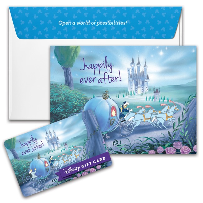 Cinderella Happily Ever After Wedding Disney Gift Card Shopdisney