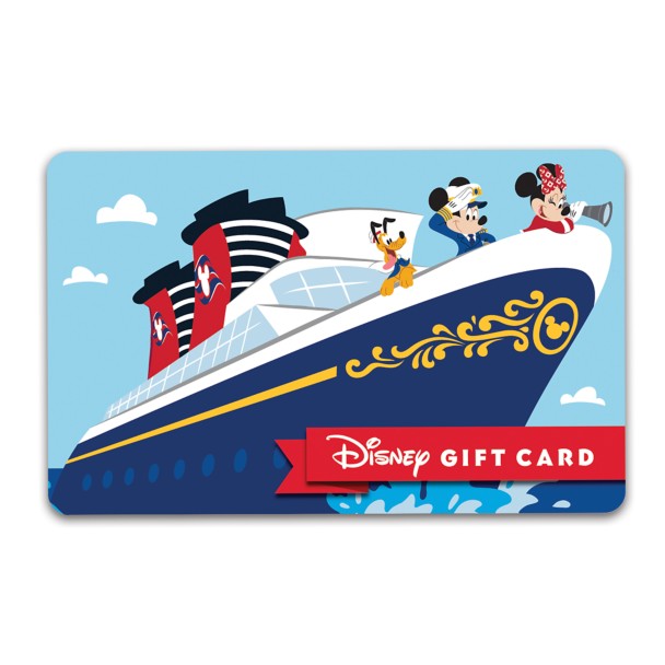 Captain Mickey Mouse and Friends Disney Gift Card – Disney Cruise Line