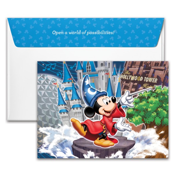 Sorcerer Mickey Mouse Walt Disney World Parks Disney Gift Card