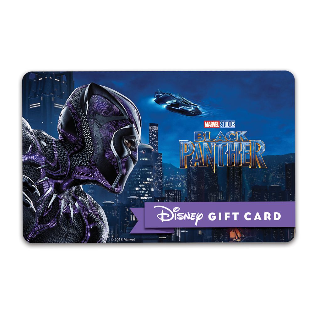 Black Panther Disney Gift Card
