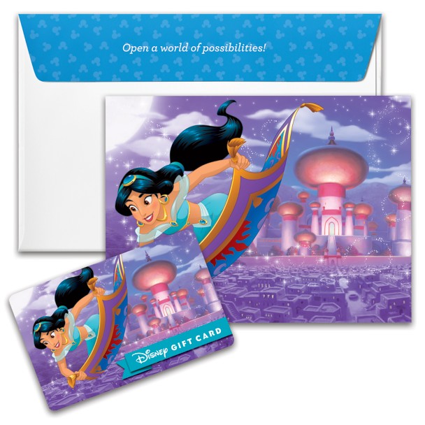 Disney Adult Princess Jasmine Birthday Card