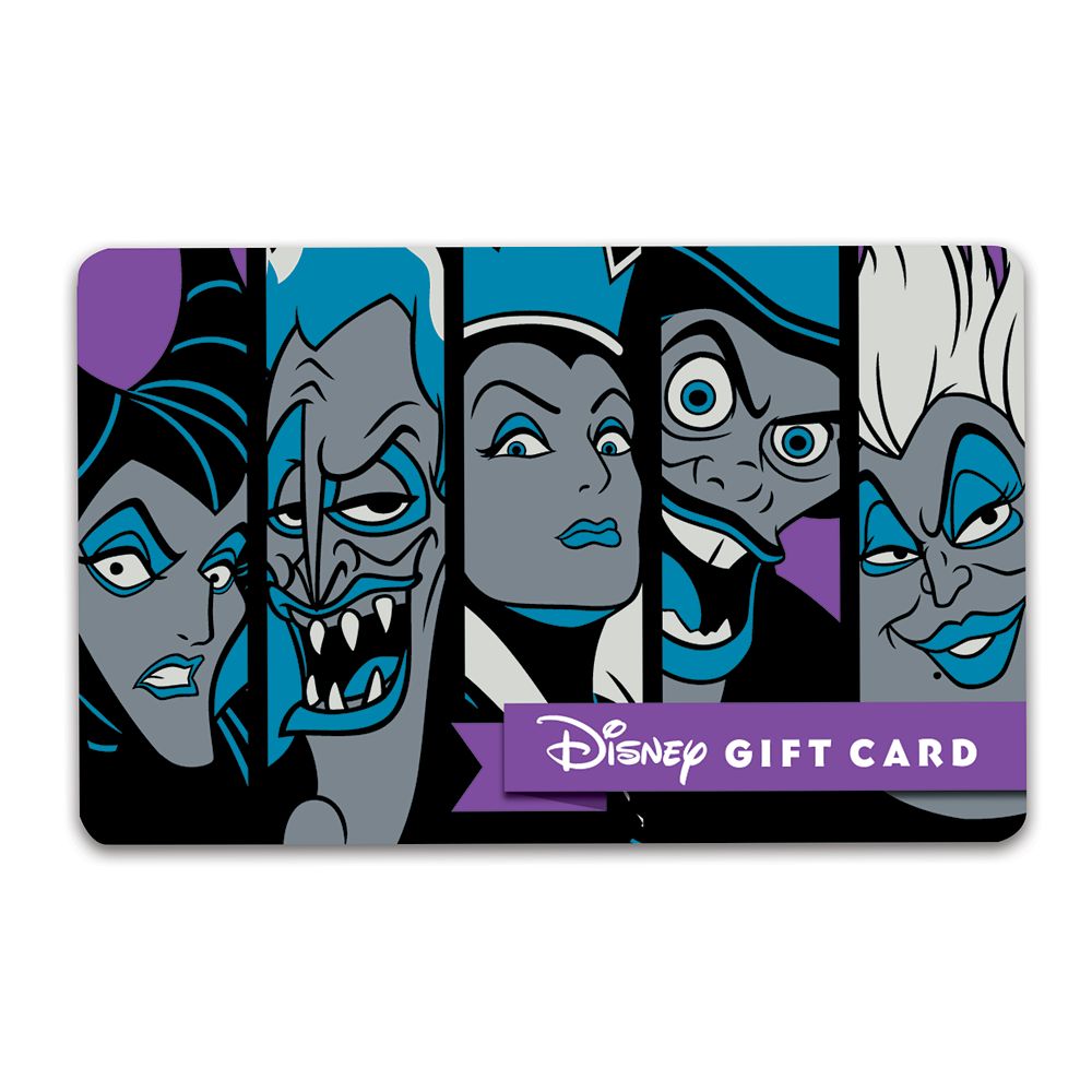 Disney Villains Disney Gift Card | Disney Store