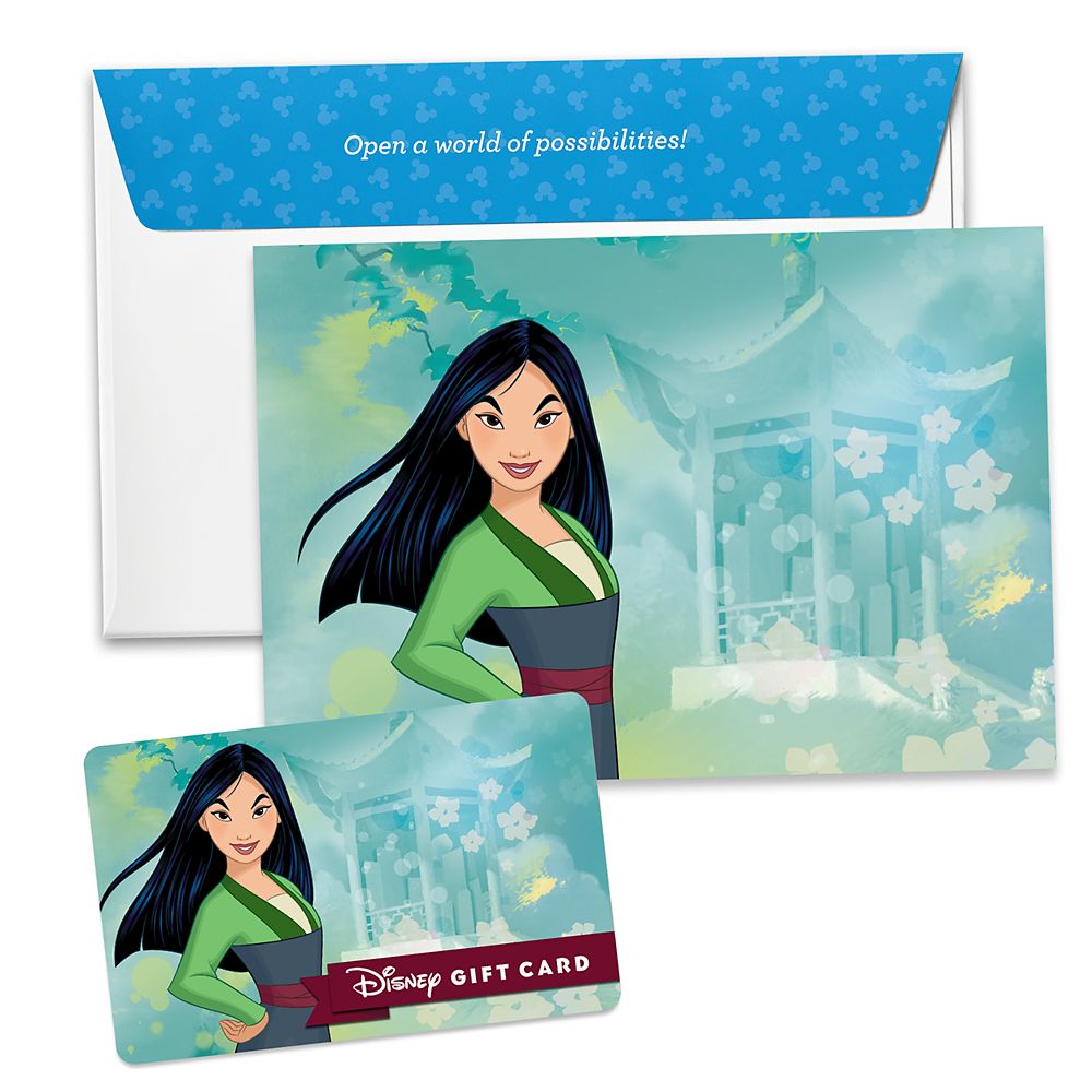 Mulan Disney Gift Card