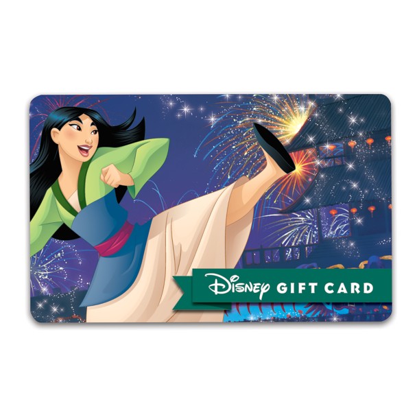 Mulan Disney Gift Card